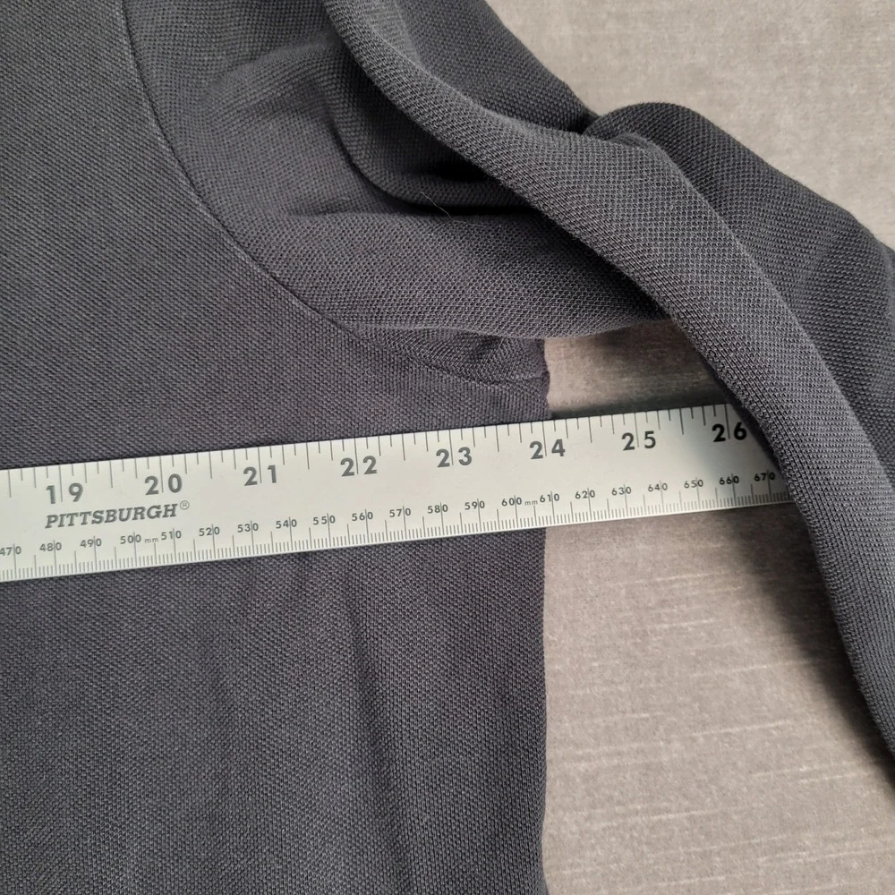 Polo Ralph Lauren Classic Fit Long Sleeve Black Polo Shirt‎ Mens XL